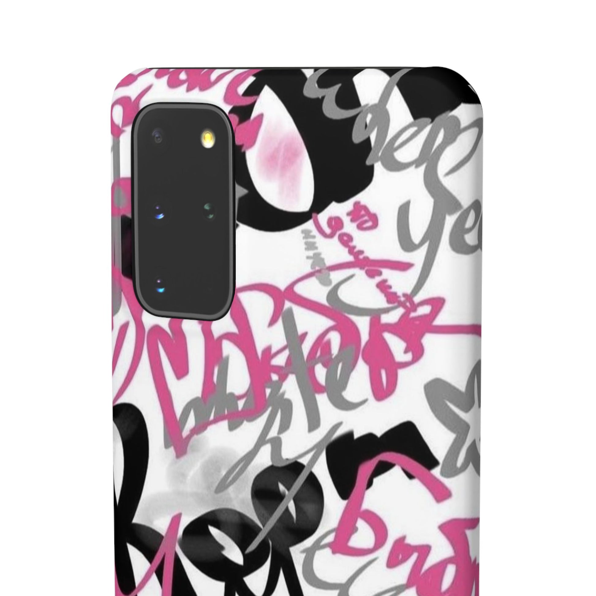 Trendy Graffiti Snap Cases for iPhone - Stylish Protection with Vibrant Art
