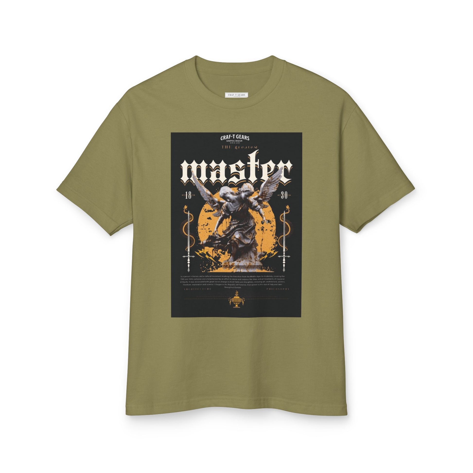 Male Vintage Graphic Tee - 'Wasted' Design for Casual Style