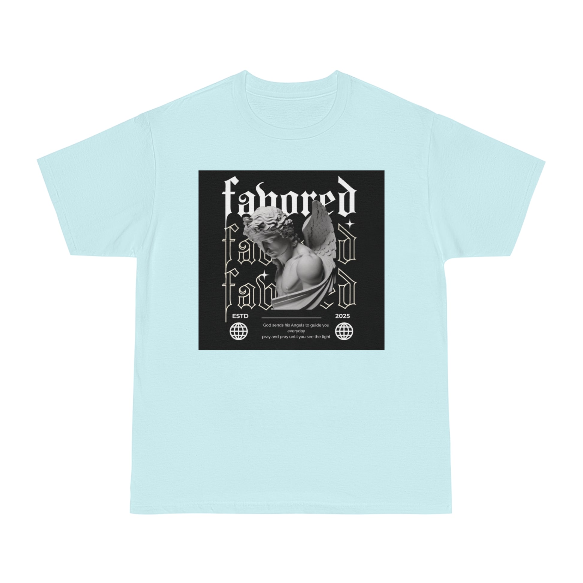 Favored Male Graphic T-Shirt - Stylish and Inspirational Apparel