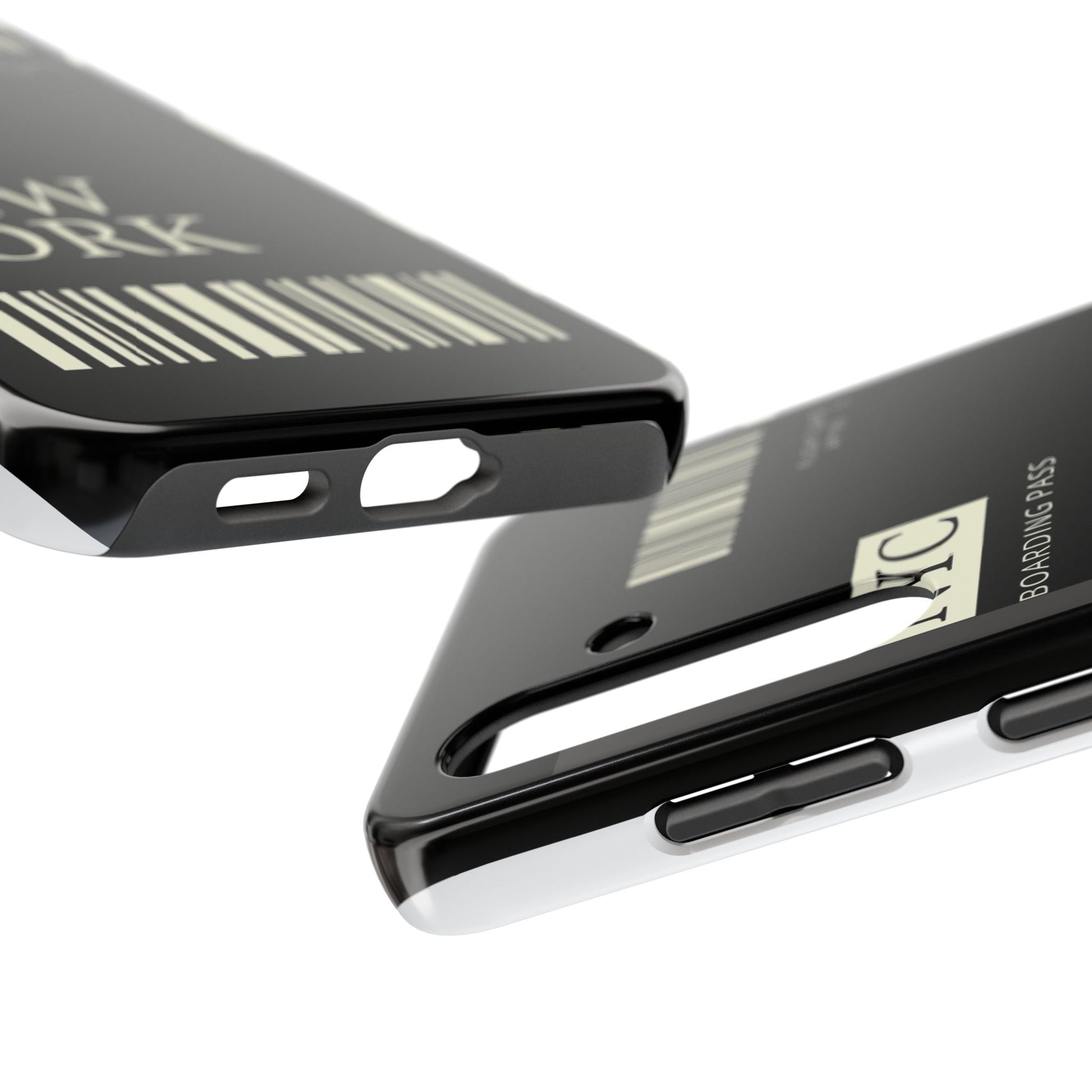 NYC Boarding Pass Phone Case – Tough Protective Cover for Travelers