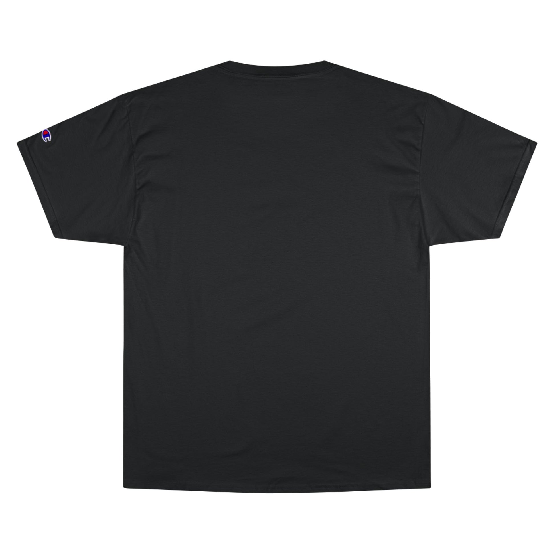 Champion Graphic Tee - Edgy Flame Design, Perfect for Streetwear Lovers