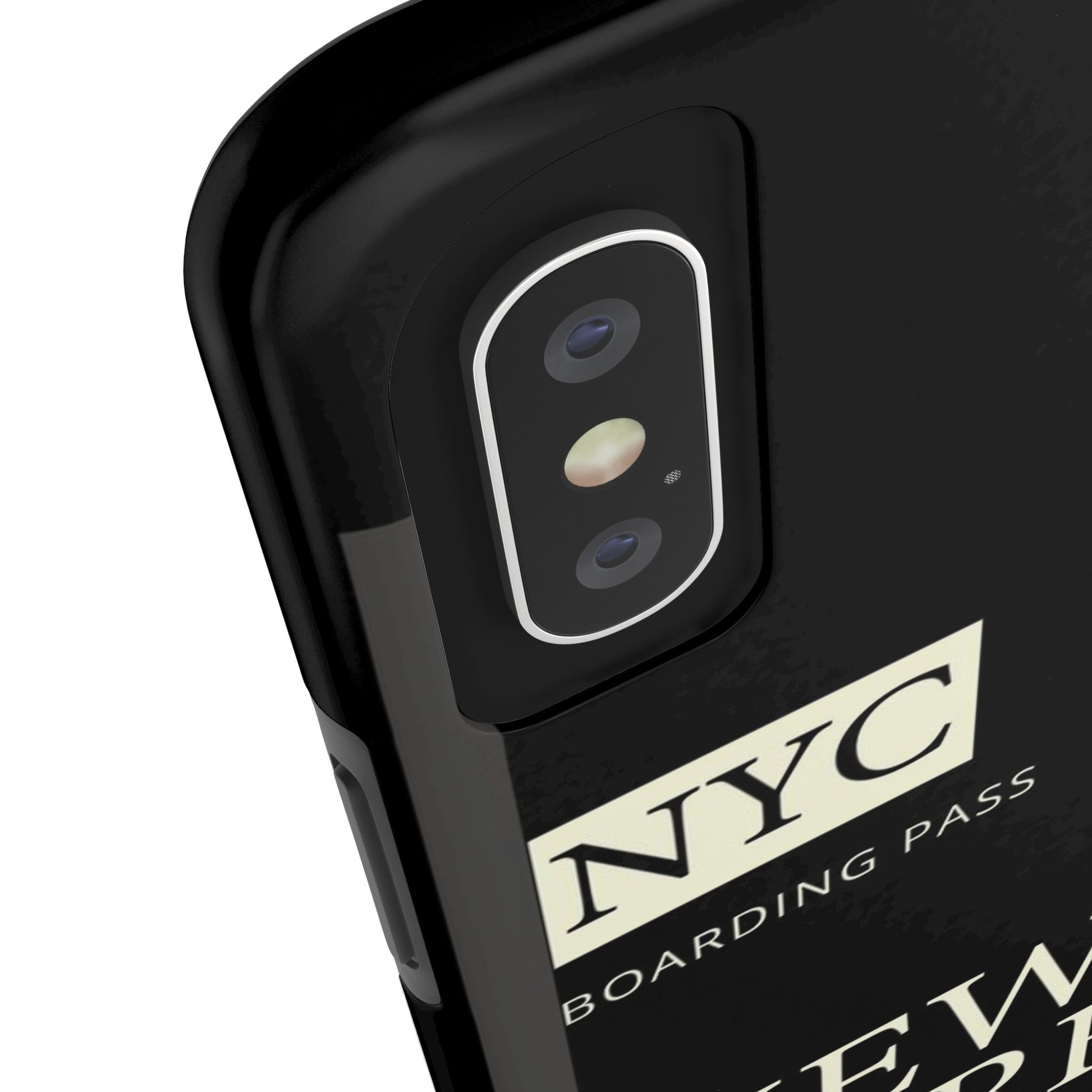 NYC Boarding Pass Phone Case – Tough Protective Cover for Travelers