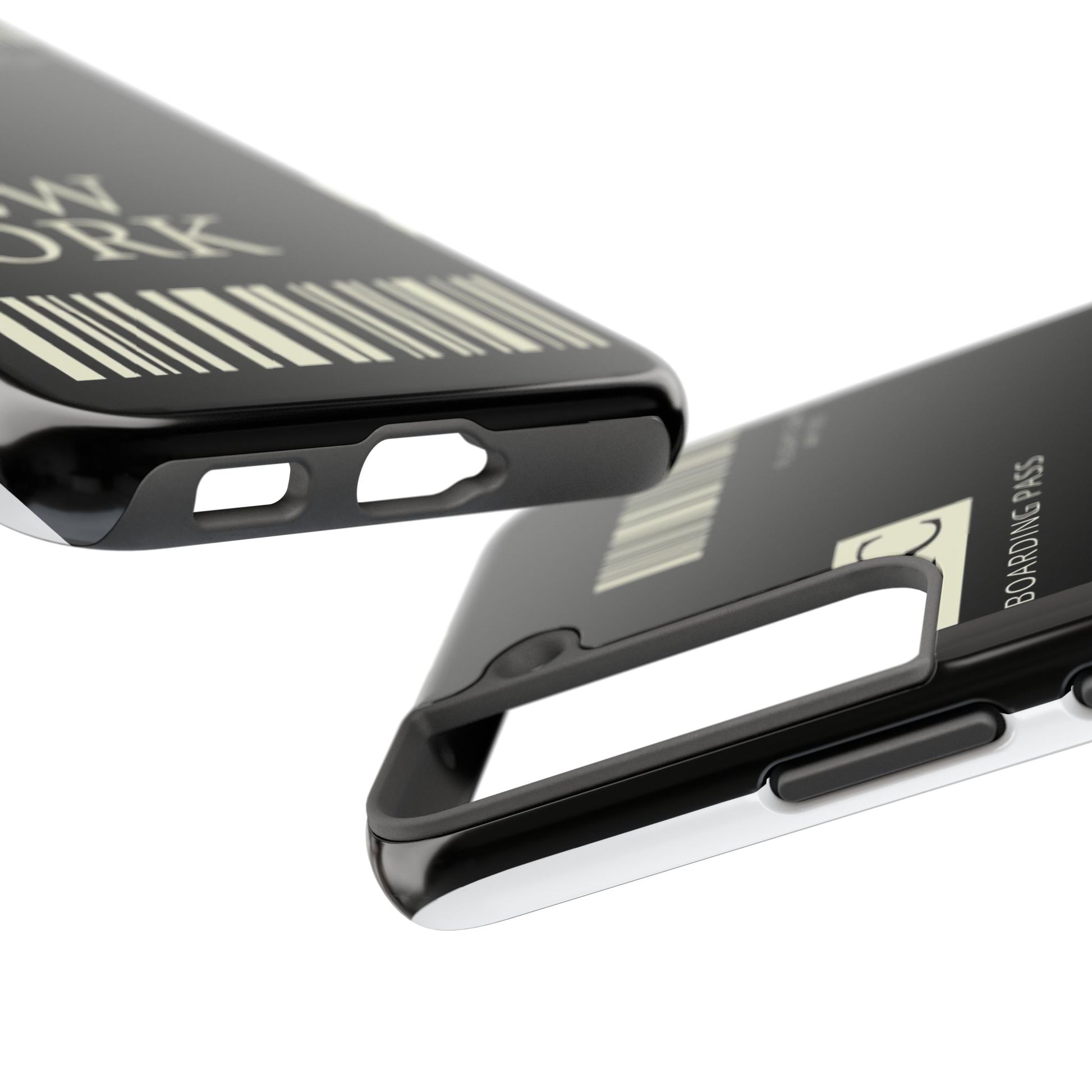 NYC Boarding Pass Phone Case – Tough Protective Cover for Travelers