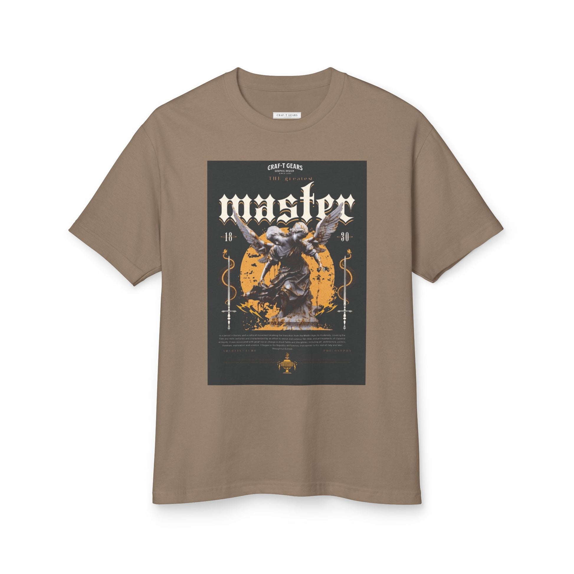 Male Vintage Graphic Tee - 'Wasted' Design for Casual Style