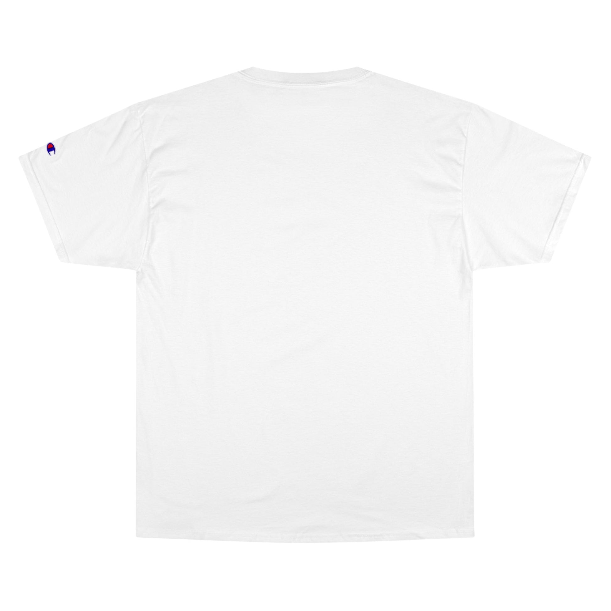 Champion Graphic Tee - Edgy Flame Design, Perfect for Streetwear Lovers