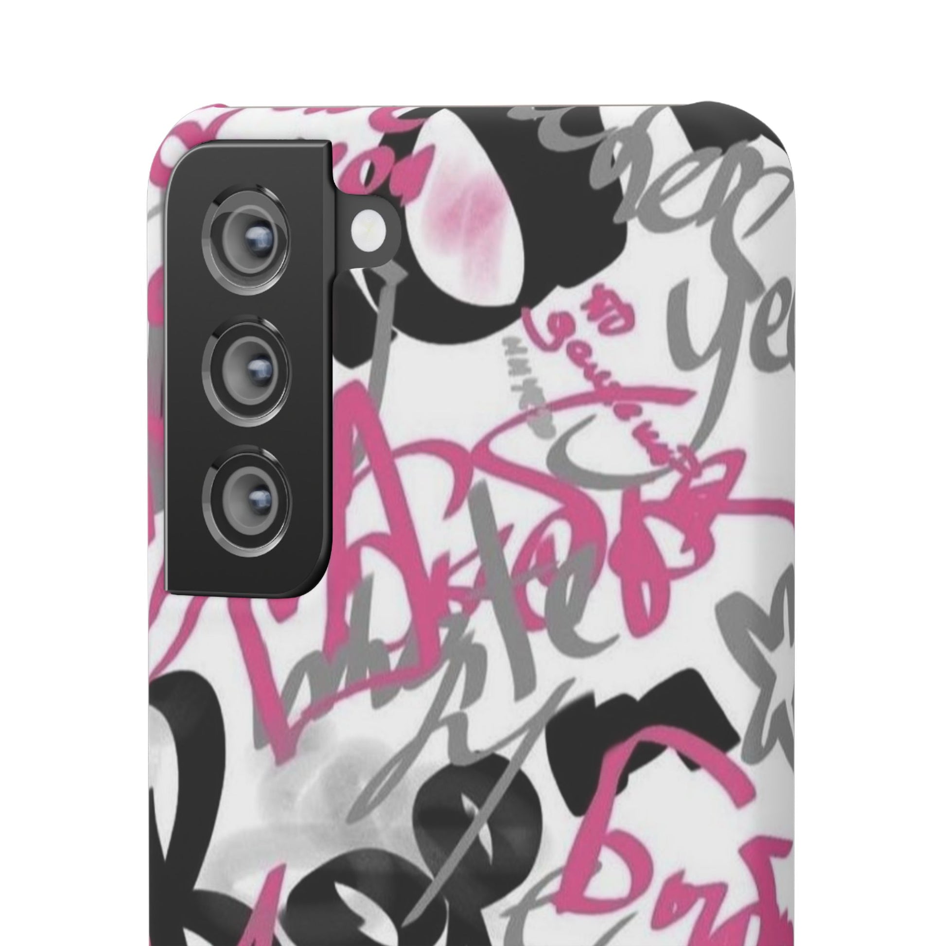 Trendy Graffiti Snap Cases for iPhone - Stylish Protection with Vibrant Art