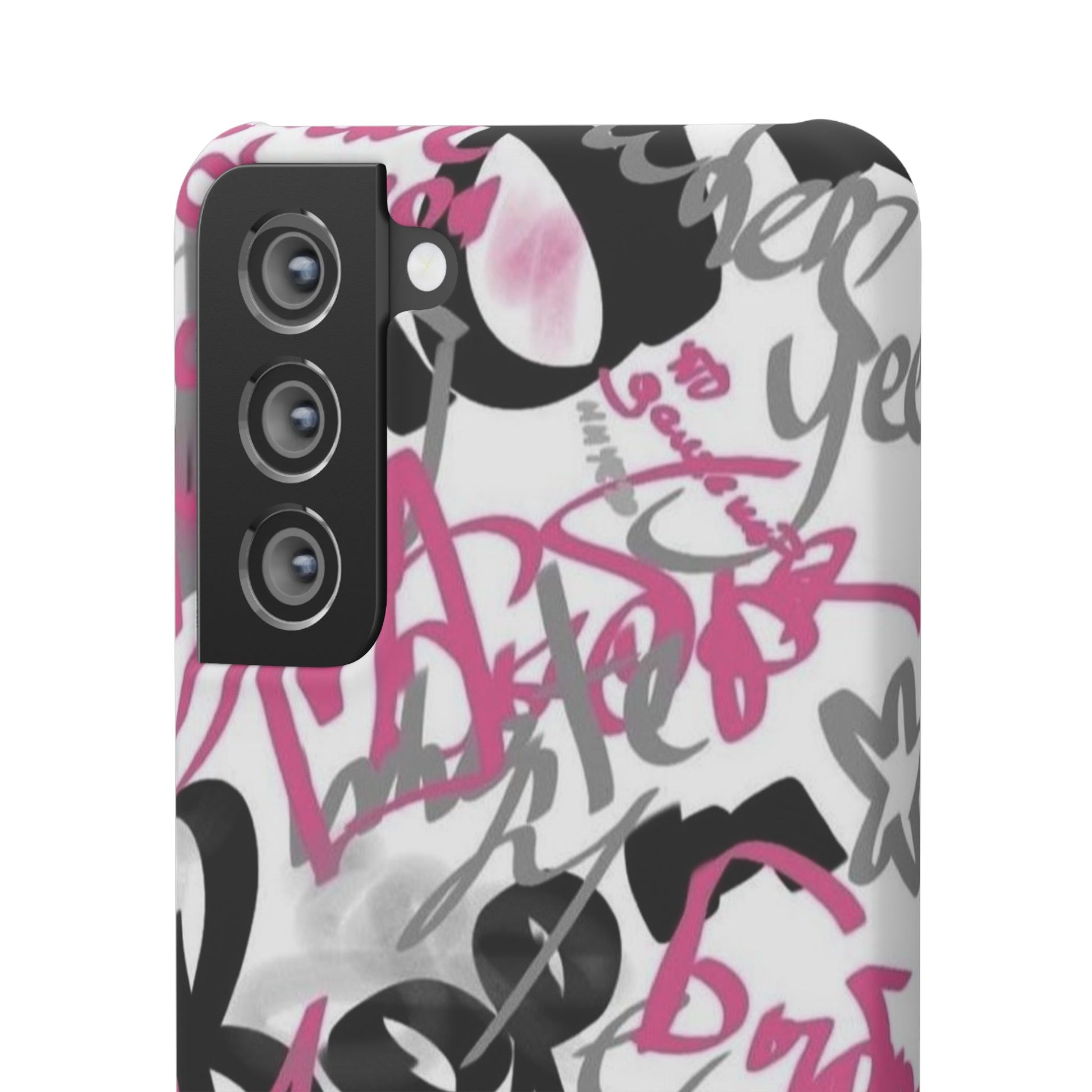 Trendy Graffiti Snap Cases for iPhone - Stylish Protection with Vibrant Art