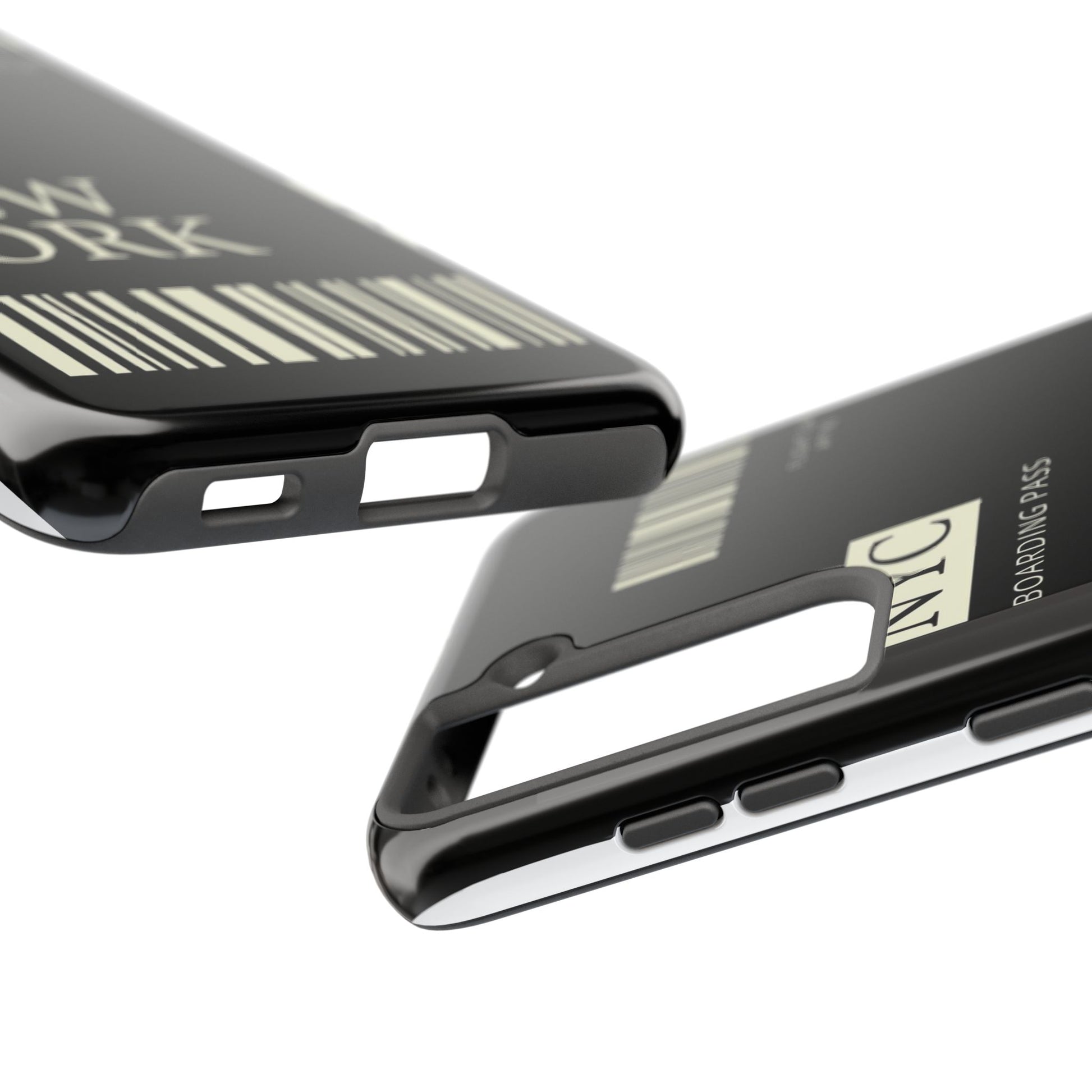 NYC Boarding Pass Phone Case – Tough Protective Cover for Travelers