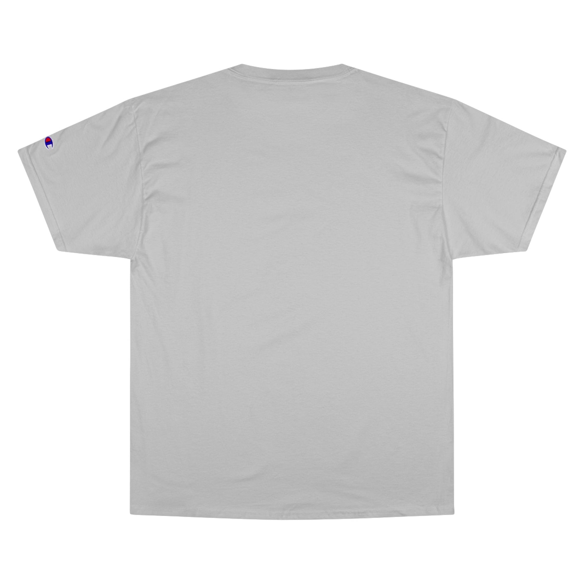 Champion Graphic Tee - Edgy Flame Design, Perfect for Streetwear Lovers