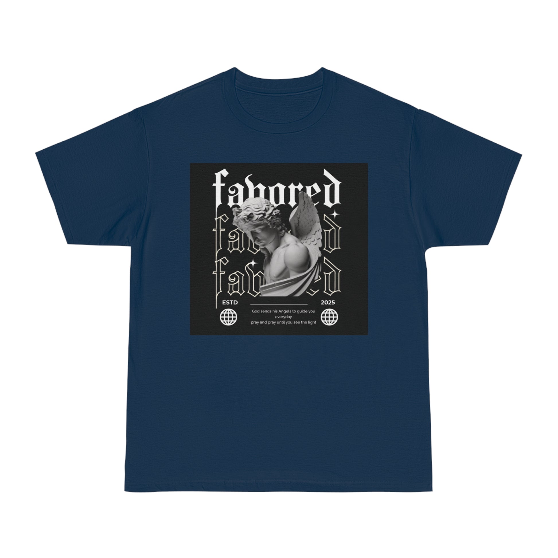 Favored Male Graphic T-Shirt - Stylish and Inspirational Apparel