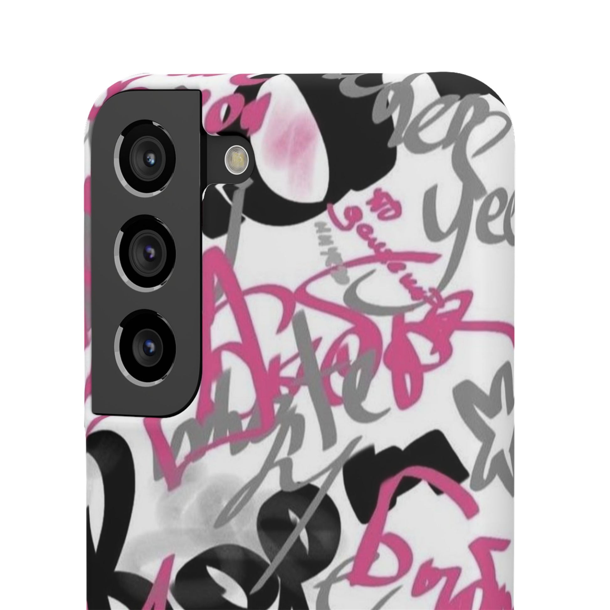 Trendy Graffiti Snap Cases for iPhone - Stylish Protection with Vibrant Art