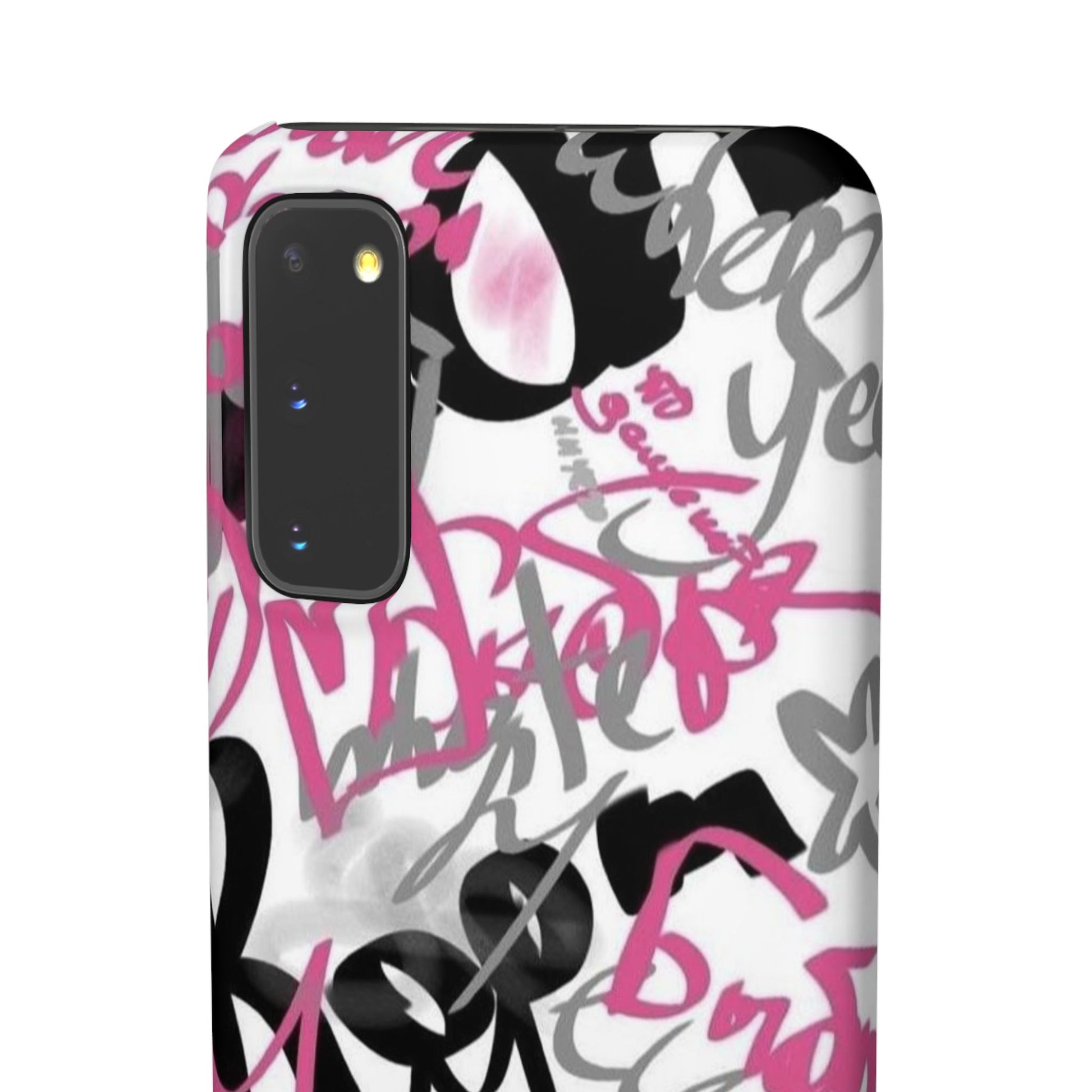 Trendy Graffiti Snap Cases for iPhone - Stylish Protection with Vibrant Art