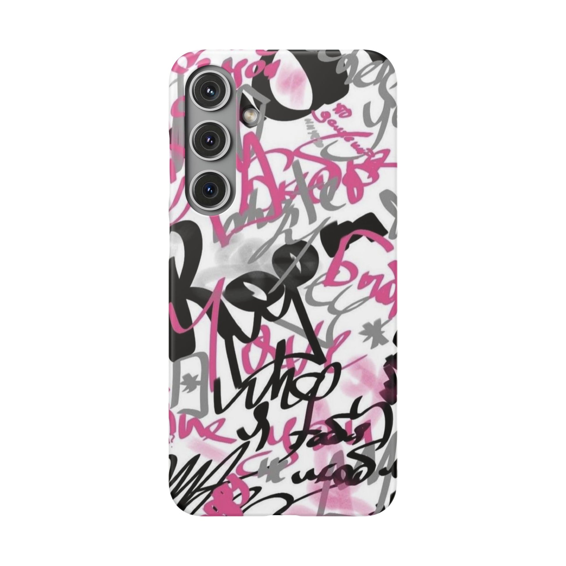 Trendy Graffiti Snap Cases for iPhone - Stylish Protection with Vibrant Art