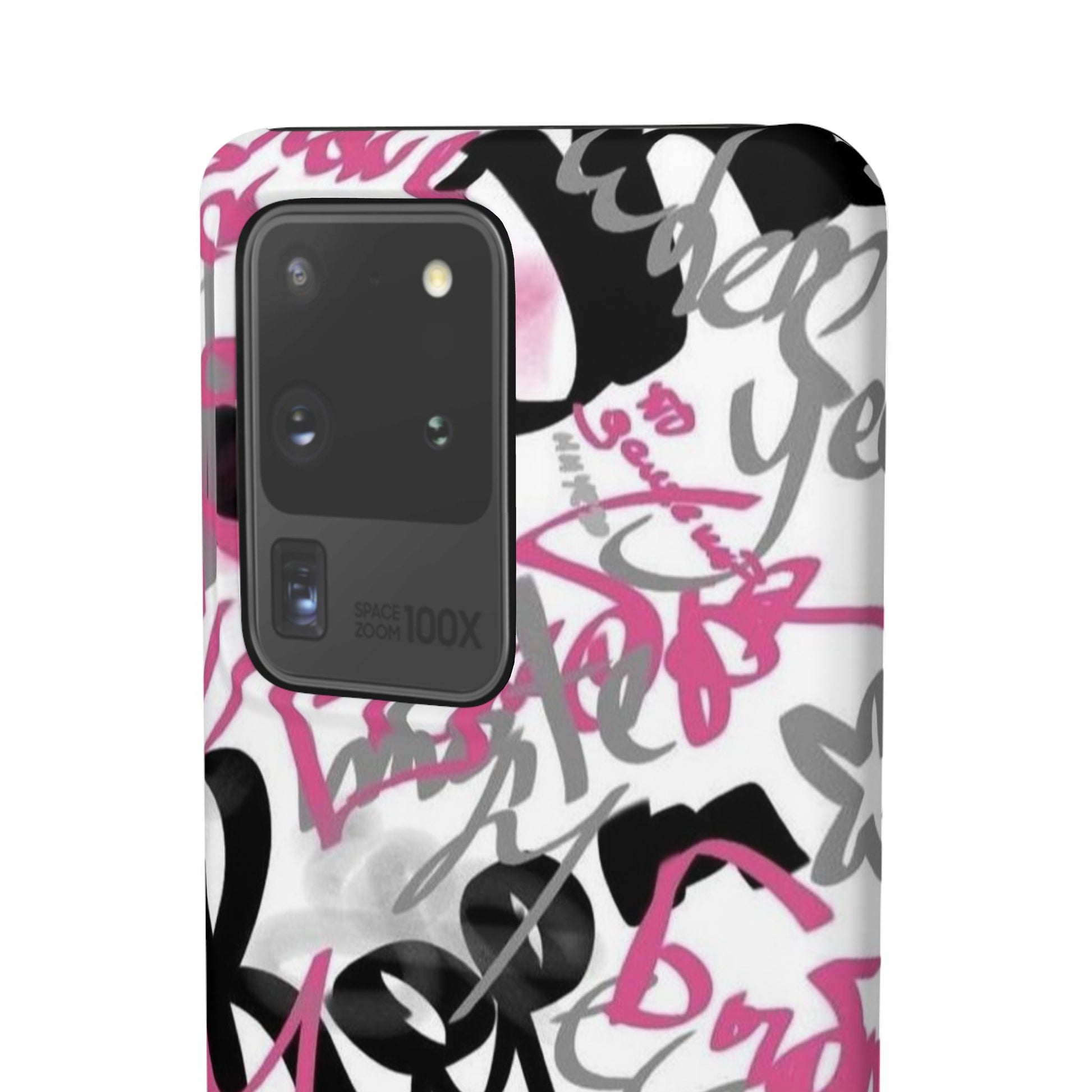 Trendy Graffiti Snap Cases for iPhone - Stylish Protection with Vibrant Art