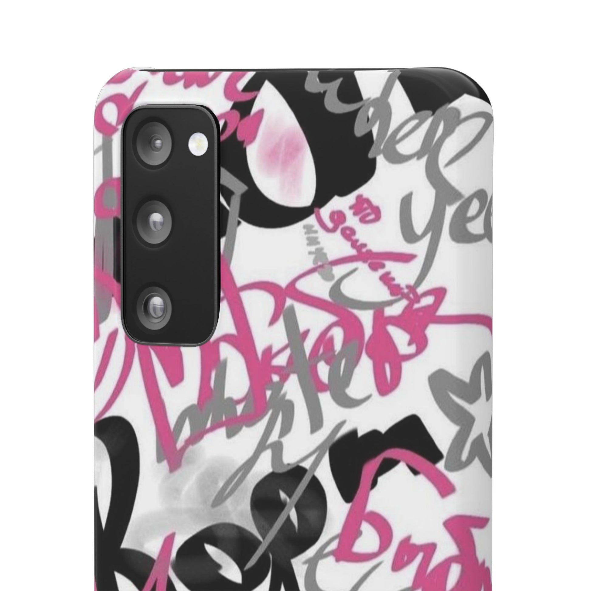 Trendy Graffiti Snap Cases for iPhone - Stylish Protection with Vibrant Art