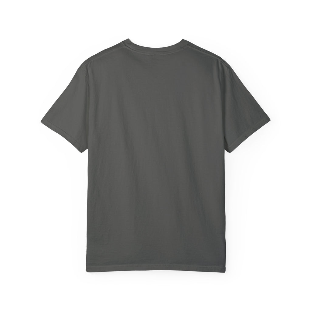 Frosty Male Garment-Dyed T-shirt - Cool Graphic Tee for Streetwear Lovers