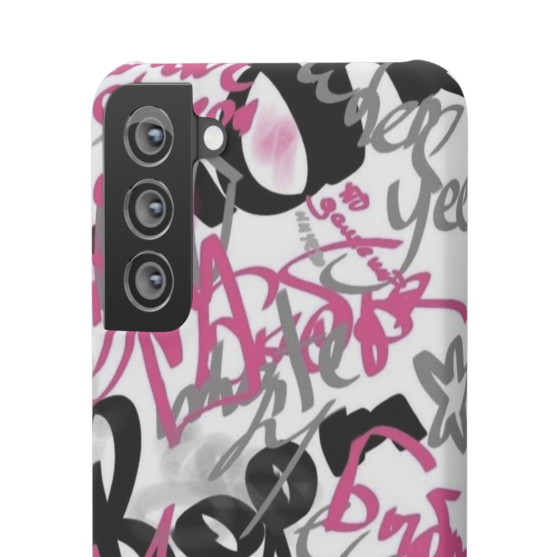 Trendy Graffiti Snap Cases for iPhone - Stylish Protection with Vibrant Art
