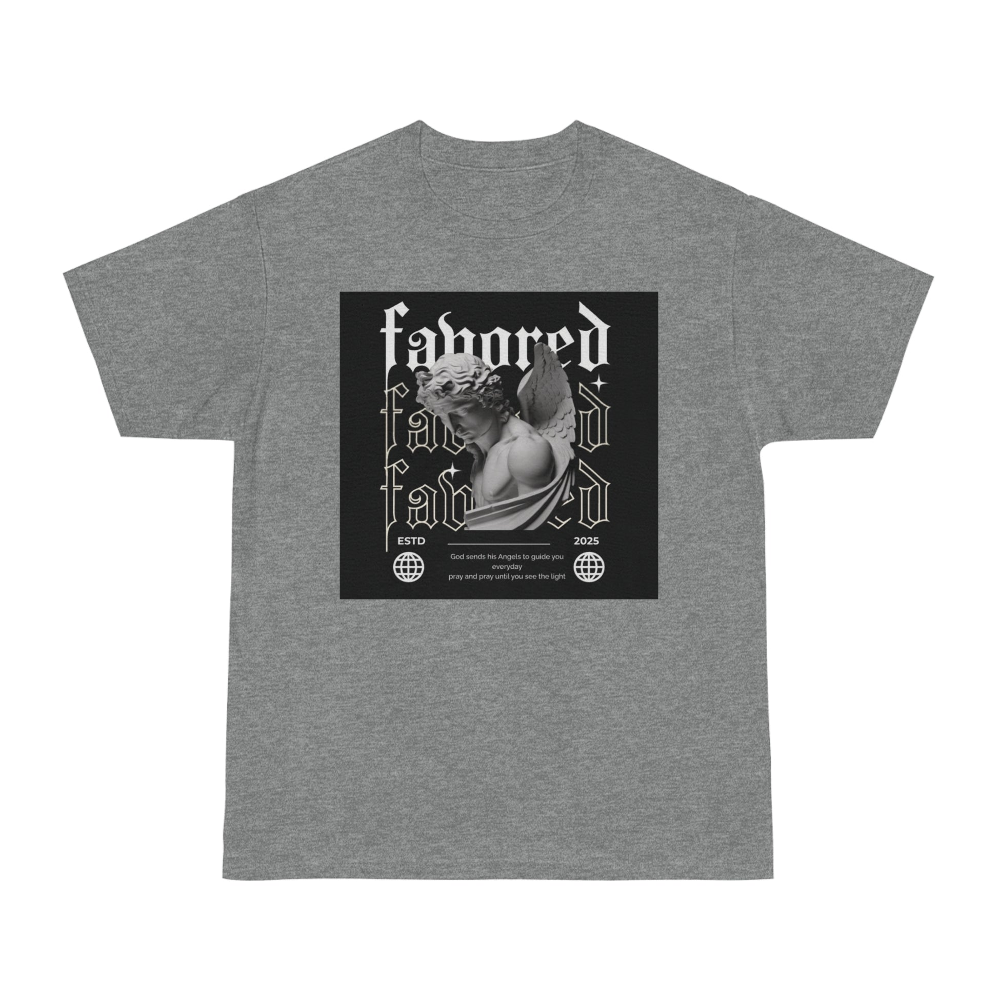 Favored Male Graphic T-Shirt - Stylish and Inspirational Apparel