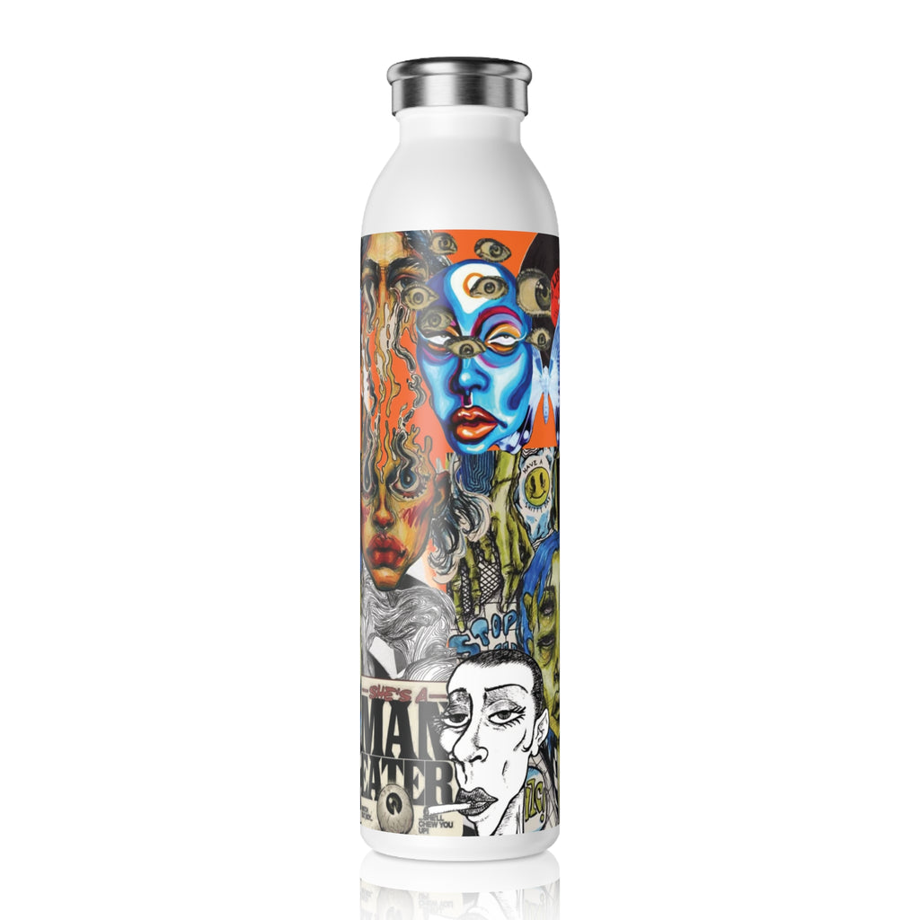 Artistic Water Bottle Design for Eco-Friendly Hydration