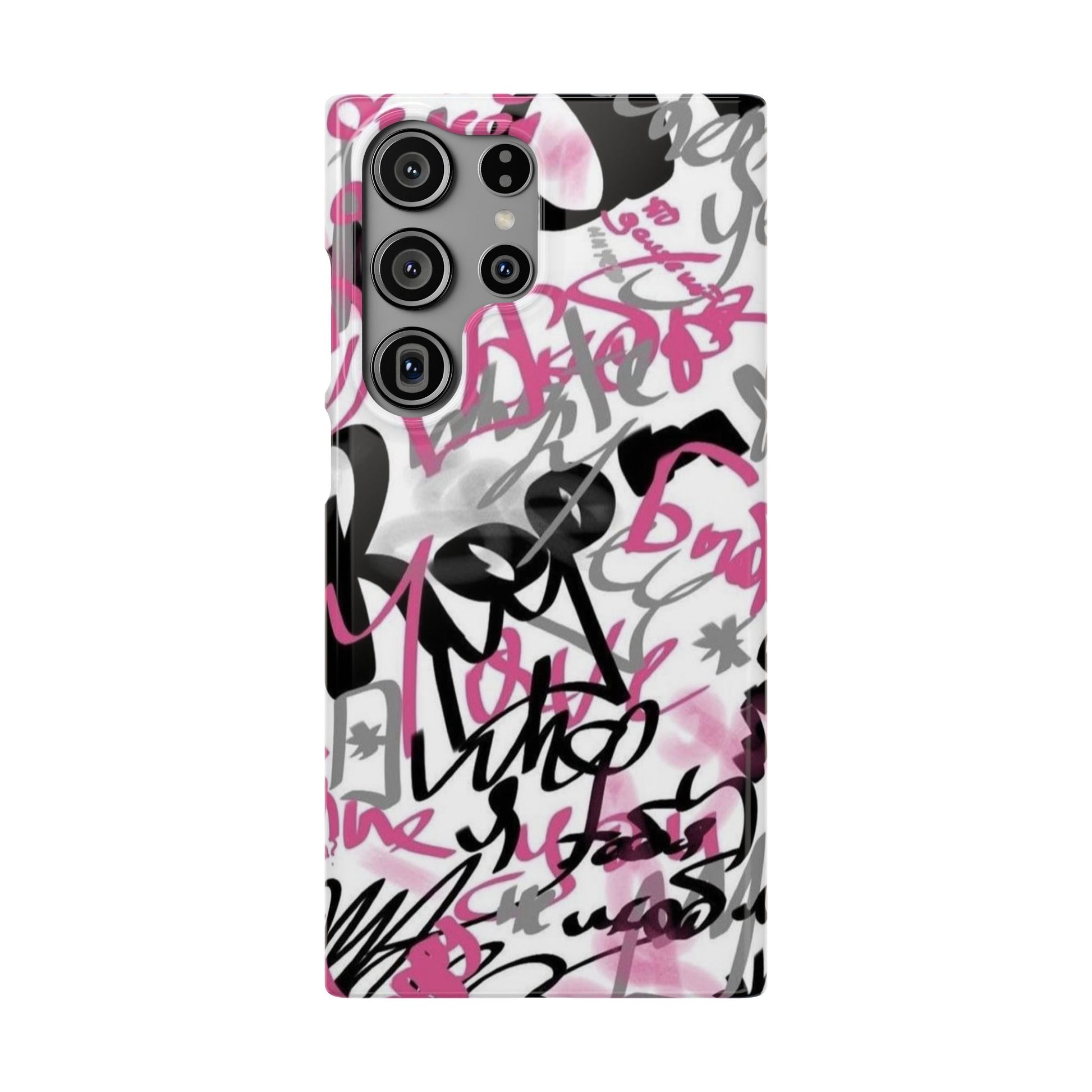 Trendy Graffiti Snap Cases for iPhone - Stylish Protection with Vibrant Art