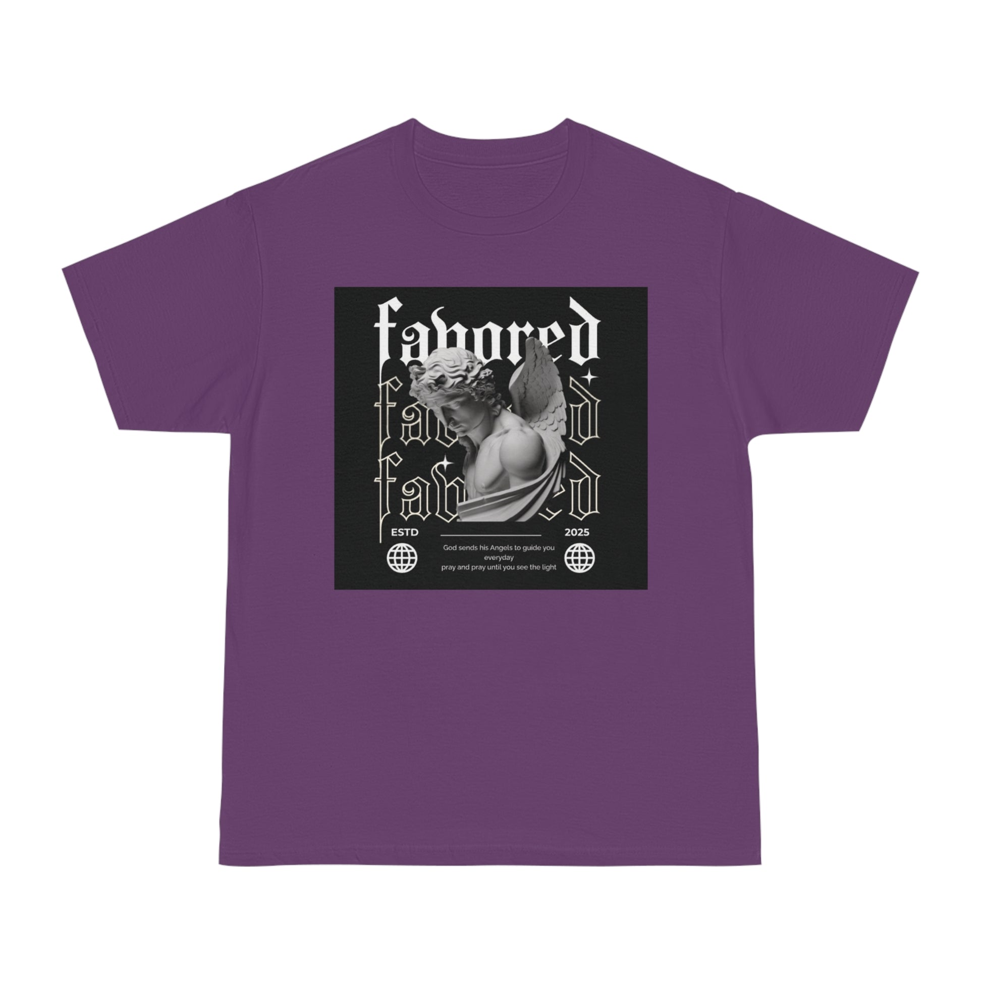 Favored Male Graphic T-Shirt - Stylish and Inspirational Apparel