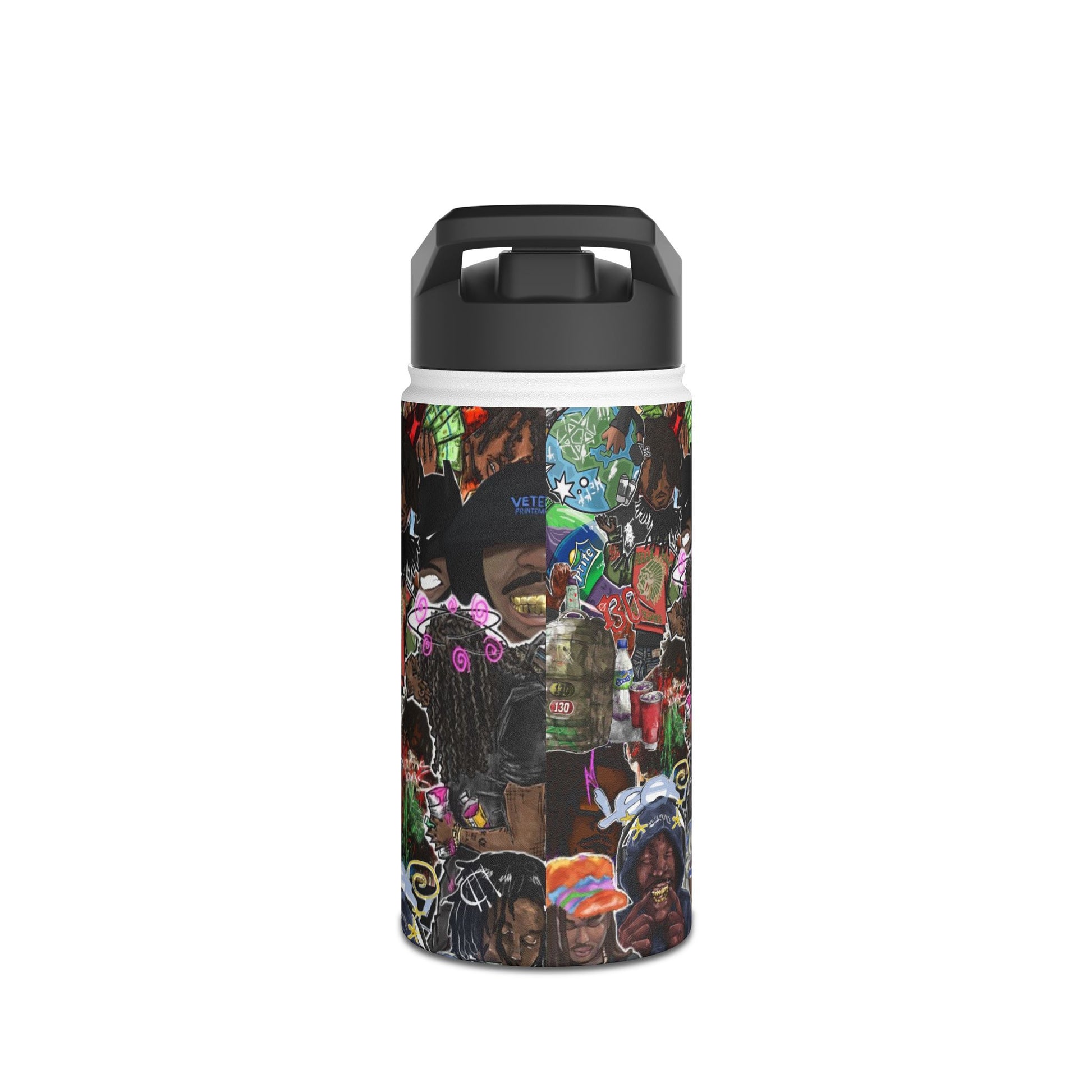 Pop Stlye Graphic Print Water Bottle Match Your  Style!