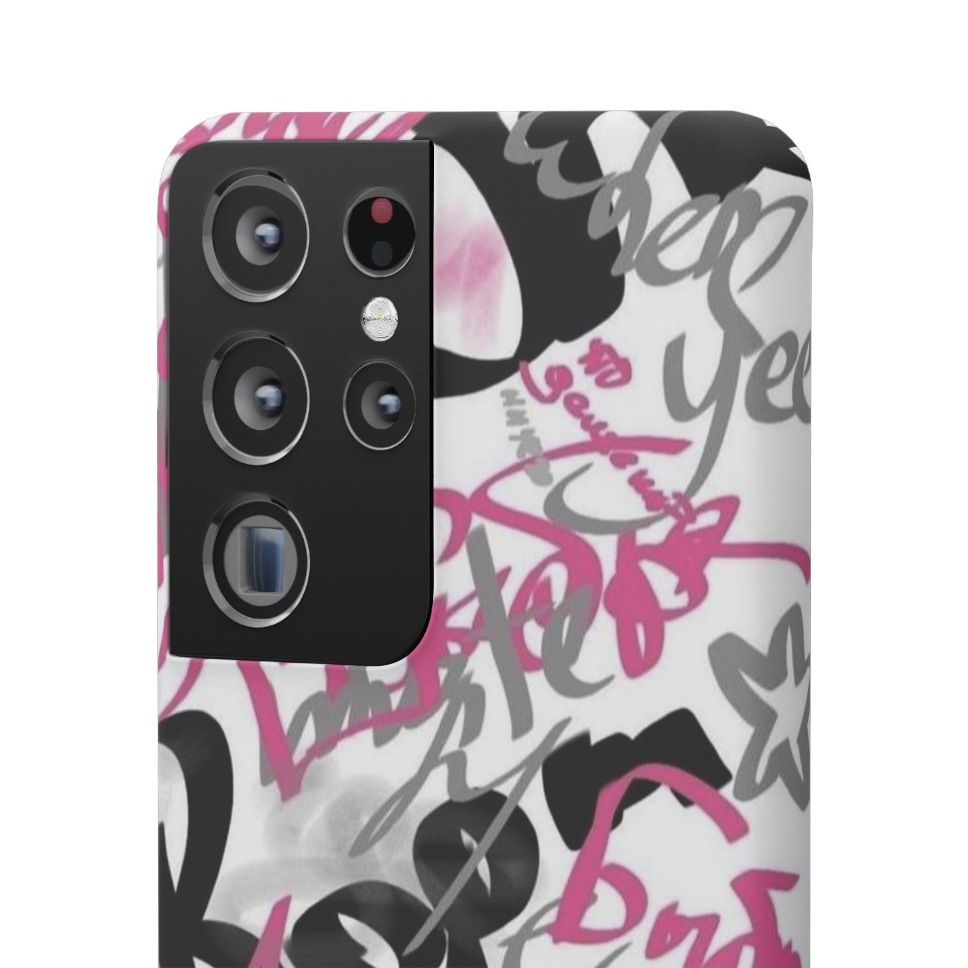 Trendy Graffiti Snap Cases for iPhone - Stylish Protection with Vibrant Art