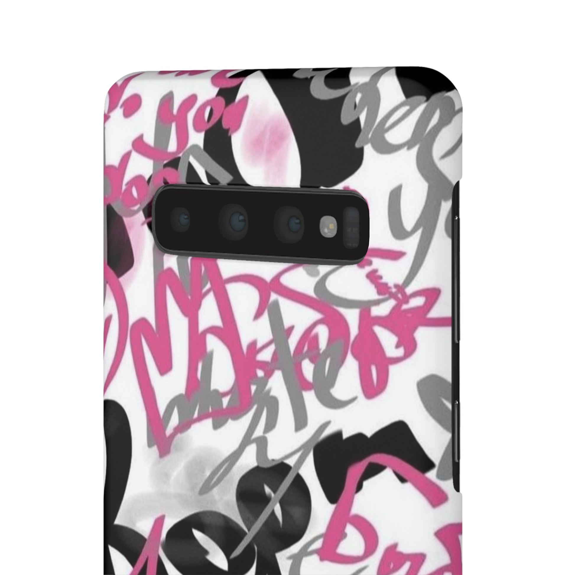 Trendy Graffiti Snap Cases for iPhone - Stylish Protection with Vibrant Art